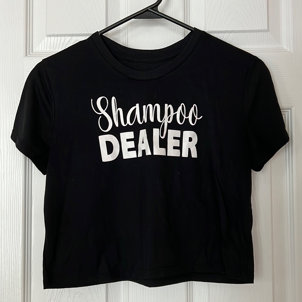 SHAMPOO DEALER TSHIRT / SMALL / CROP TEE